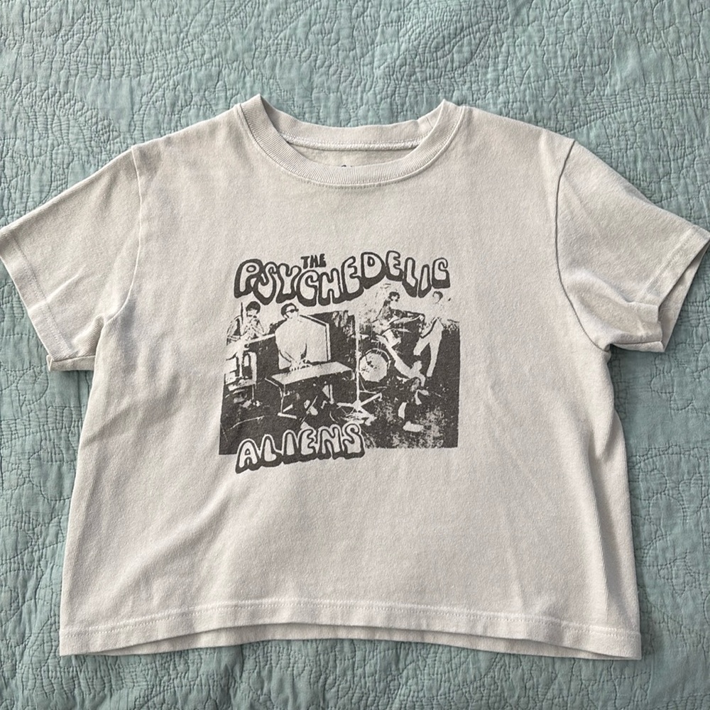 John Galt The Psychedelic Aliens t-shirt.